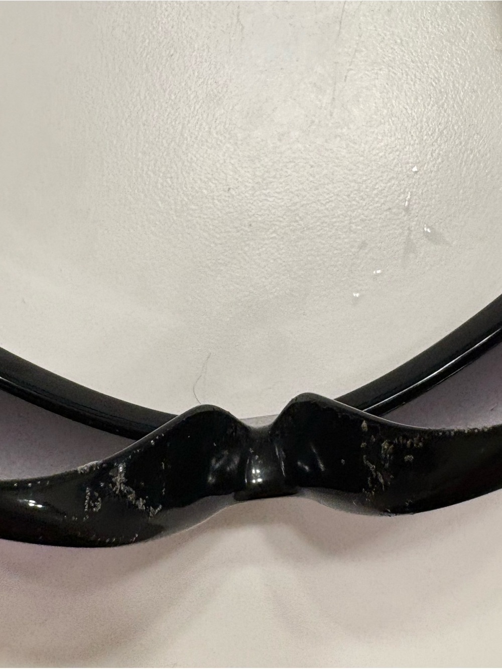 Dior Vintage Y2K Oversized Black Frame Sunglasses with Gradient Purple Lenses - Picture 4 of 8